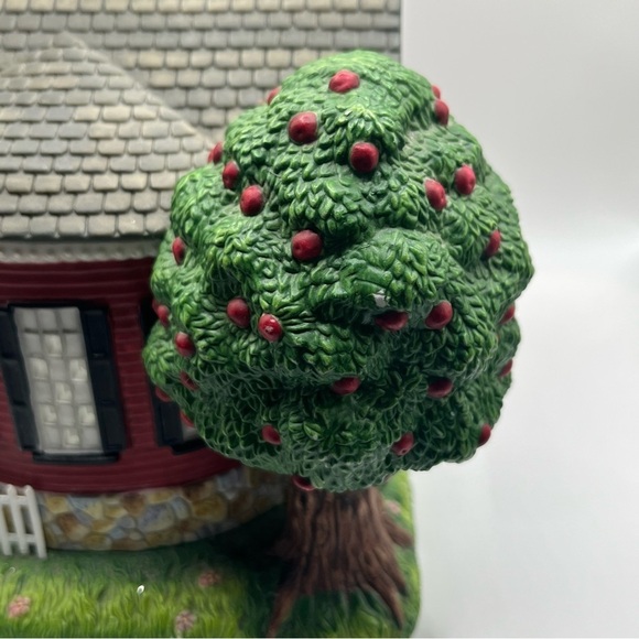 PartyLite Olde World Village Tea Light House #5 School House Exclusive - Picture 11 of 16